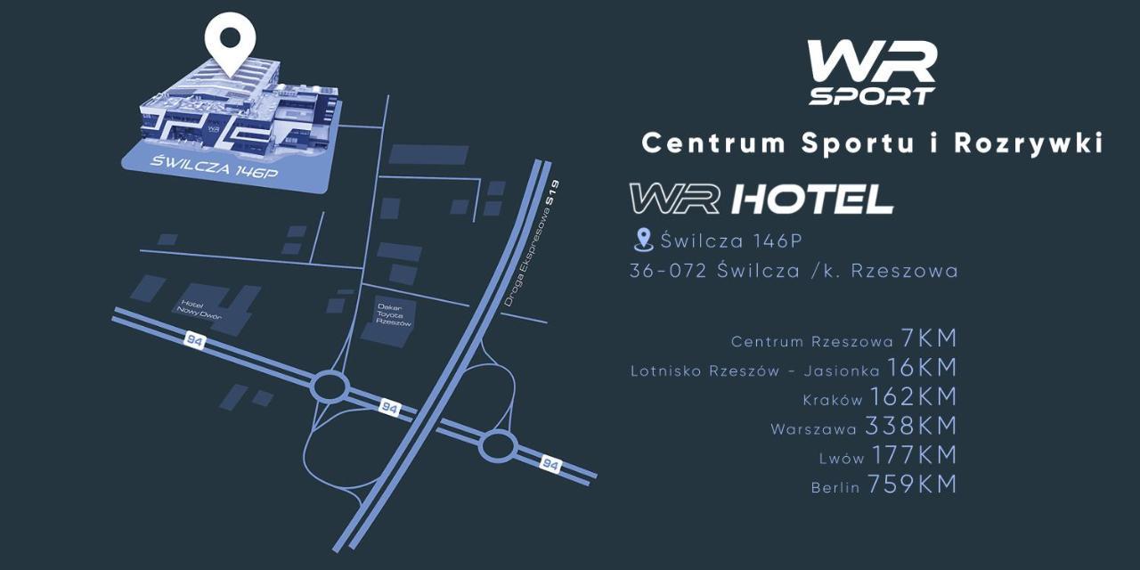 Wr Sport Hotel & Spa - Centrum Sportu I Rozrywki Świlcza Dış mekan fotoğraf